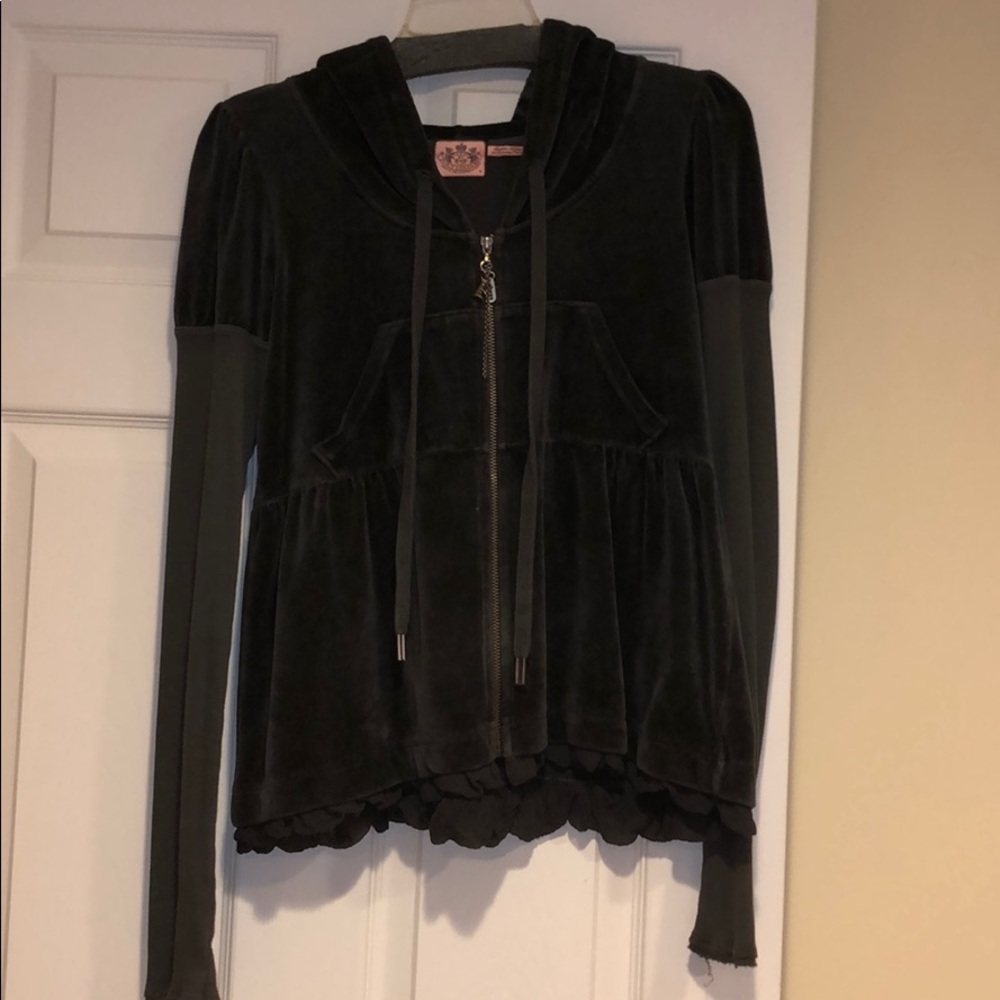 Juicy velour sweatshirt